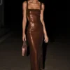 Adoria Sequin Cut Out Maxi Dress – Chocolate Adoria Sequin Cut Out Maxi Dress – Chocolate