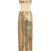 Adoria Sequin Cut Out Maxi Dress – Gold Adoria Sequin Cut Out Maxi Dress – Gold