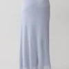 Adrienne Lurex Knot Maxi Skirt – Pastel Blue Adrienne Lurex Knot Maxi Skirt – Pastel Blue