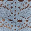 Aeline Crochet Knit Shorts – Sky Blue Aeline Crochet Knit Shorts – Sky Blue
