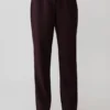 Agatha Straight Leg Suiting Pants – Plum Pinstripe Agatha Straight Leg Suiting Pants – Plum Pinstripe