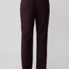 Agatha Straight Leg Suiting Pants – Plum Pinstripe Agatha Straight Leg Suiting Pants – Plum Pinstripe