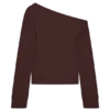 Aiden Slouchy Crew Jumper – Chocolate Aiden Slouchy Crew Jumper – Chocolate