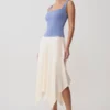 Aisling Ribbed Square Neck Sleeveless Top – Cornflower Blue Aisling Ribbed Square Neck Sleeveless Top – Cornflower Blue