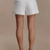 Aldea Cotton Shorts – White Aldea Cotton Shorts – White
