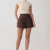 Alden High Waisted Short – Chocolate Alden High Waisted Short – Chocolate