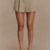 Alden High Waisted Short – Pebble Alden High Waisted Short – Pebble