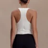 Alessandra Slinky Ruffle Top – Ivory Alessandra Slinky Ruffle Top – Ivory