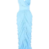Alex Chiffon Maxi Dress – Blue