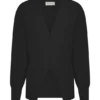 Alexia Buttoned Oversized Cardigan – Black Alexia Buttoned Oversized Cardigan – Black
