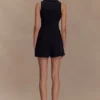 Alix Mixed Button Vest – Black Alix Mixed Button Vest – Black