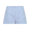Allison Cotton Short – Blue Pinstripe Allison Cotton Short – Blue Pinstripe
