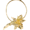 Allona Floral Choker – Gold