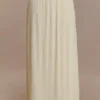 Amaris Gathered Plisse Maxi Skirt – Lemon Amaris Gathered Plisse Maxi Skirt – Lemon