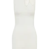 Amilee Scarf Knit Mini Dress – Ivory