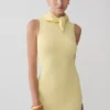 Amilee Scarf Knit Mini Dress – Lemon Amilee Scarf Knit Mini Dress – Lemon