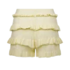 Amy Pointelle Knit Frill Bloomers – Lemon Amy Pointelle Knit Frill Bloomers – Lemon