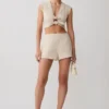 Anahita Linen Short – Natural Anahita Linen Short – Natural