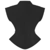 Andina Shortsleeve Linen Top – Black