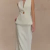 Angelie Suiting Maxi Skirt – Ivory Angelie Suiting Maxi Skirt – Ivory