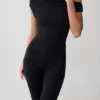 Anh One Shoulder Modal Jumpsuit – Black Anh One Shoulder Modal Jumpsuit – Black