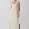 Anisa Scoop Neck Maxi Dress – Stripe Anisa Scoop Neck Maxi Dress – Stripe