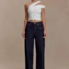 Anna One Shoulder Modal Top – White Anna One Shoulder Modal Top – White