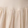 Arabella Cinched Waist Linen Mini Dress – Natural
