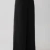 Arlo Wide Leg Suiting Trouser – Black Arlo Wide Leg Suiting Trouser – Black