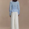 Arlo Wide Leg Suiting Trouser – Ivory Arlo Wide Leg Suiting Trouser – Ivory