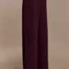 Arlo Wide Leg Suiting Trouser – Mahogany Arlo Wide Leg Suiting Trouser – Mahogany
