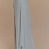 Arna Mesh Maxi Skirt – Pale Blue