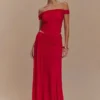 Arna Mesh Maxi Skirt – Ruby Arna Mesh Maxi Skirt – Ruby