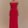 Arna Mesh Maxi Skirt – Ruby Arna Mesh Maxi Skirt – Ruby