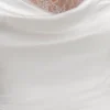 Ashley Cowl Neck Lace And Satin Maxi Dress – Ivory Ashley Cowl Neck Lace And Satin Maxi Dress – Ivory