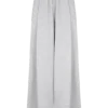 Aspen Gathered Wide Leg Jogger – Light Grey Marle Aspen Gathered Wide Leg Jogger – Light Grey Marle