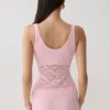 Atlantis Crochet Knit Top – Baby Pink