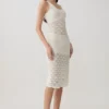 Atlantis Crochet Knit Top – White Atlantis Crochet Knit Top – White