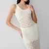 Atlantis Crochet Knit Top – White Atlantis Crochet Knit Top – White