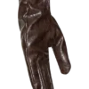 Atlas Faux Leather Crocodile Gloves – Chocolate Atlas Faux Leather Crocodile Gloves – Chocolate