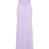 Audrey Off Shoulder Mesh Maxi Dress – Lilac