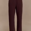 August Straight Leg Jogger – Chocolate August Straight Leg Jogger – Chocolate