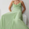 Aurelia Chiffon Maxi Dress – Sage Aurelia Chiffon Maxi Dress – Sage