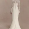 Aurelie Long Sleeve Lace Maxi Dress – Ivory Aurelie Long Sleeve Lace Maxi Dress – Ivory