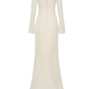 Aurelie Long Sleeve Lace Maxi Dress – Ivory Aurelie Long Sleeve Lace Maxi Dress – Ivory