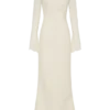 Aurelie Long Sleeve Lace Maxi Dress – Ivory Aurelie Long Sleeve Lace Maxi Dress – Ivory