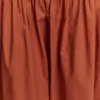 Autumn Maxi Skirt – Burnt Orange
