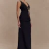 Axton Low Neck Maxi Dress – Black Axton Low Neck Maxi Dress – Black