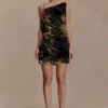 Ayana Cross Back Mini Dress – Velvet Burnout Ayana Cross Back Mini Dress – Velvet Burnout