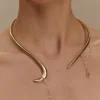 Azura Teardrop Necklace – Gold